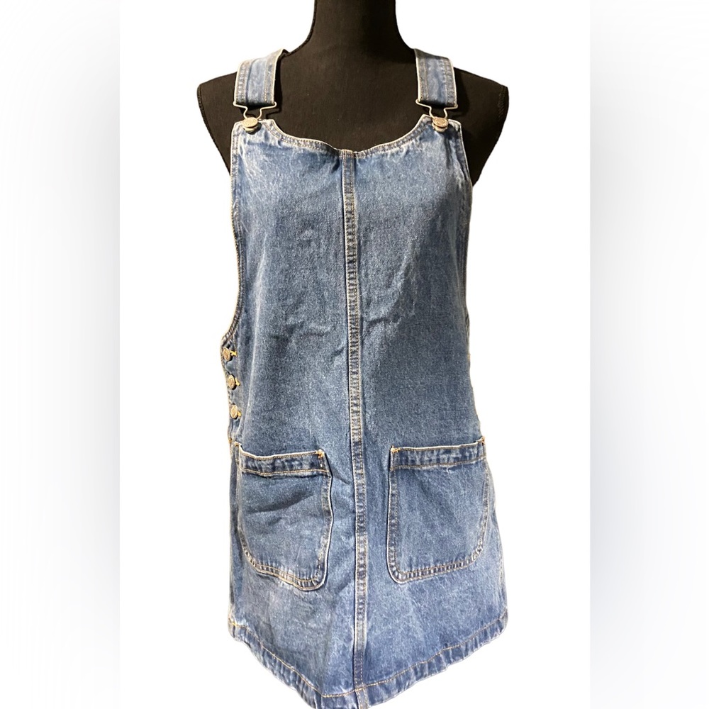 Jean skirt overall